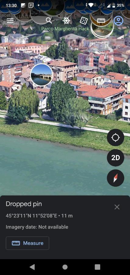 Vicino Al Prato Della Valle Intero Appartamento Parcheggio Facile Di Fronte Pádua Exterior foto