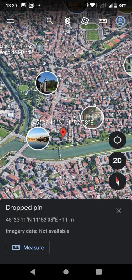 Vicino Al Prato Della Valle Intero Appartamento Parcheggio Facile Di Fronte Pádua Exterior foto